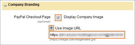 Picture of Checkout Wrapper Use Image URL dialog