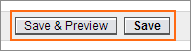 The Save & Preview and Save buttons.