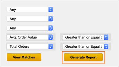 The Generate Report button.