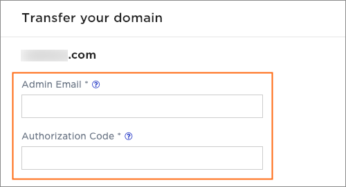 enter your Administrator Email address and your Authorization Code.