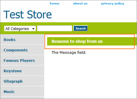 Picture of Store Editor Message-title