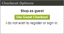 Use Guest Checkout.