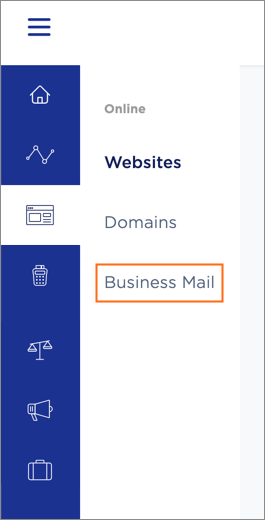 The Business Mail link.