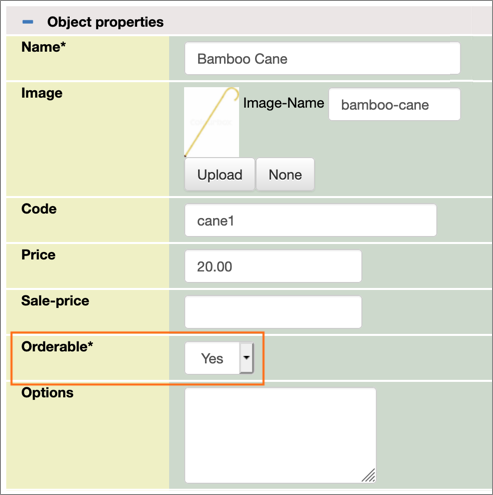 The Order variable.