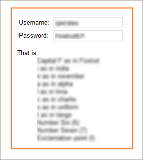 Confirm the new User and Password.