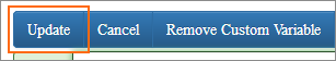 Picture of Store Editor Toolbar Update button