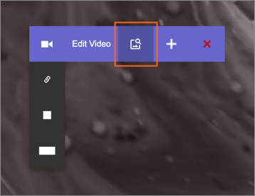 Media Center icon for videos.