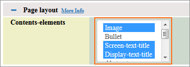 The Contents-elements variable.