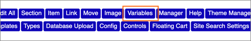 The Variables button.