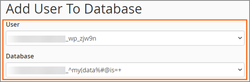 Add User to Database.