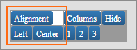 Picture of Store Editor Layout Toolbar Alignment area